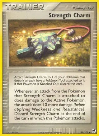 Strength Charm (81/101) (Stamped) [EX: Dragon Frontiers] Pokémon