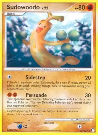 Sudowoodo (35/123) [Diamond & Pearl: Mysterious Treasures] Pokémon