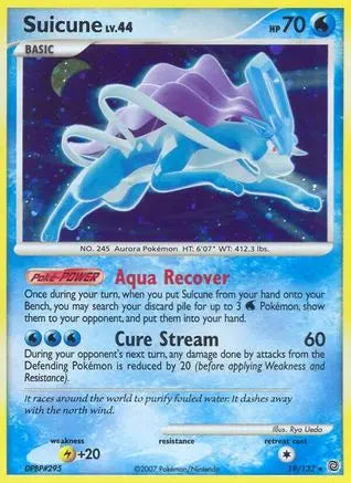 Suicune (19/132) [Diamond & Pearl: Secret Wonders] Pokémon