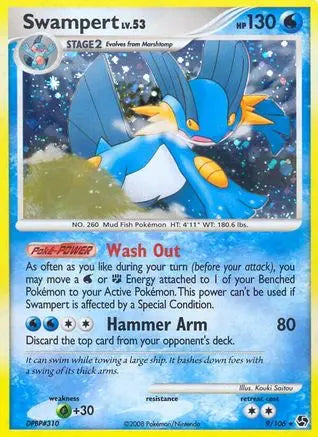Swampert (9/106) [Diamond & Pearl: Great Encounters] Pokémon