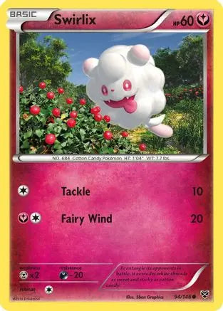 Swirlix (94/146) [XY: Base Set] Pokémon