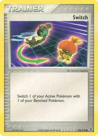 Switch (102/112) [EX: FireRed & LeafGreen] Pokémon