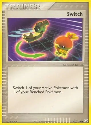 Switch (102/113) (Stamped) [EX: Delta Species] Pokémon