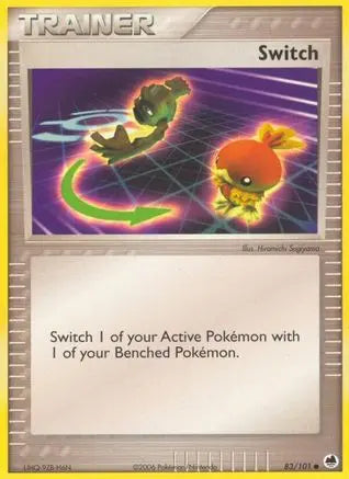 Switch (83/101) (Stamped) [EX: Dragon Frontiers] Pokémon