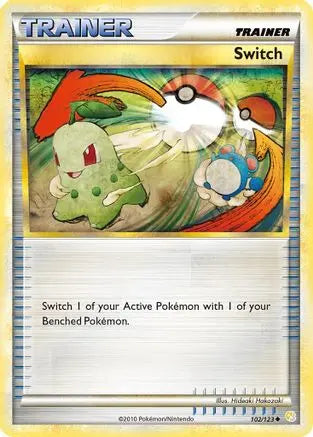 Switch (102/123) [HeartGold & SoulSilver: Base Set] Pokémon