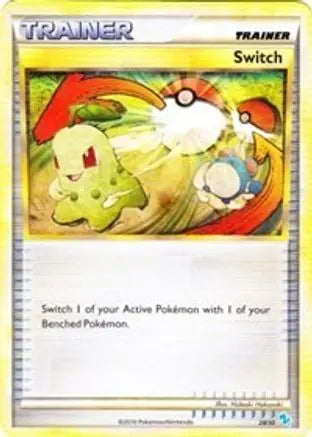 Switch (28/30) [HeartGold & SoulSilver: Trainer Kit - Gyarados & Raichu] Pokémon