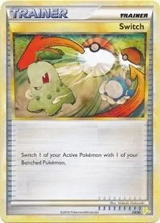 Switch (24/30) [HeartGold & SoulSilver: Trainer Kit - Gyarados & Raichu] Pokémon
