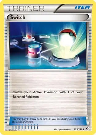 Switch (135/149) [Black & White: Boundaries Crossed] Pokémon