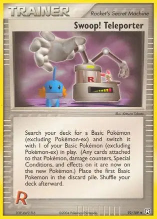 Swoop! Teleporter (92/109) [EX: Team Rocket Returns] Pokémon