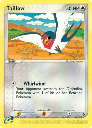 Taillow (76/97) [EX: Dragon] Pokémon