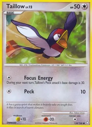 Taillow (124/146) [Diamond & Pearl: Legends Awakened] Pokémon