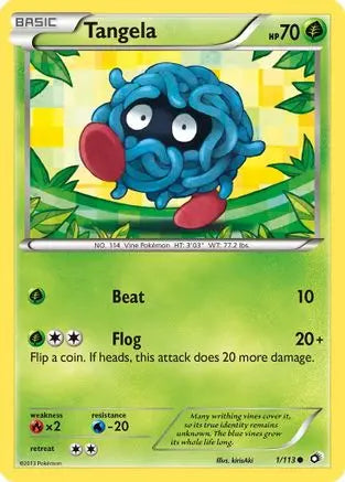 Tangela (1/113) [Black & White: Legendary Treasures] Pokémon