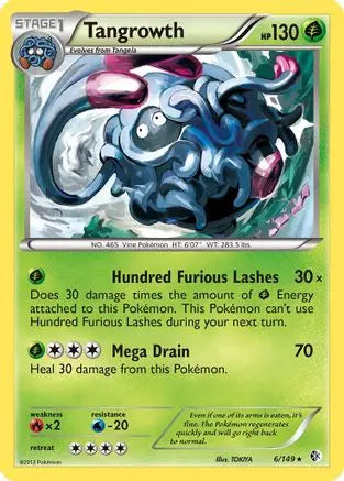 Tangrowth (6/149) [Black & White: Boundaries Crossed] Pokémon