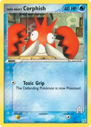 Team Aqua's Corphish (50/95) [EX: Team Magma vs Team Aqua] Pokémon