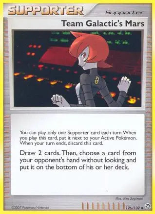 Team Galactic's Mars (126/132) [Diamond & Pearl: Secret Wonders] Pokémon