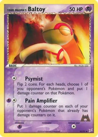 Team Magma's Baltoy (32/95) [EX: Team Magma vs Team Aqua] Pokémon