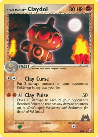 Team Magma's Claydol (33/95) [EX: Team Magma vs Team Aqua] Pokémon