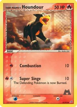 Team Magma's Houndour (62/95) [EX: Team Magma vs Team Aqua] Pokémon