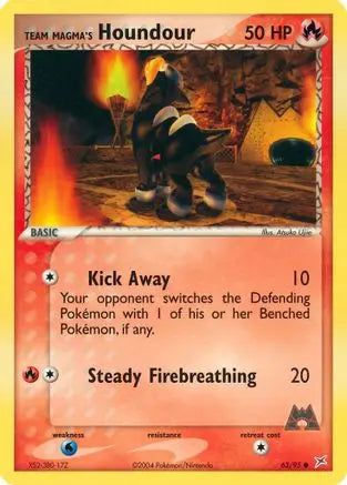 Team Magma's Houndour (63/95) [EX: Team Magma vs Team Aqua] Pokémon