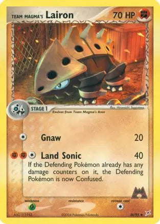 Team Magma's Lairon (36/95) [EX: Team Magma vs Team Aqua] Pokémon