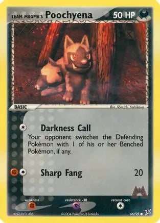 Team Magma's Poochyena (66/95) [EX: Team Magma vs Team Aqua] Pokémon