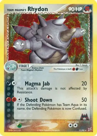 Team Magma's Rhydon (11/95) [EX: Team Magma vs Team Aqua] Pokémon