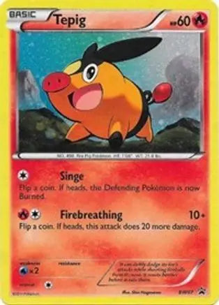 Tepig (BW07) [Black & White: Black Star Promos] Pokémon