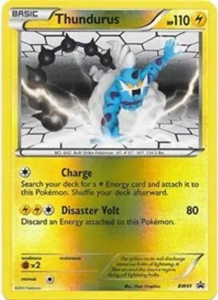 Thundurus (BW41) [Black & White: Black Star Promos] Pokémon