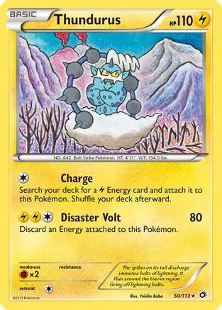 Thundurus (50/113) [Black & White: Legendary Treasures] Pokémon