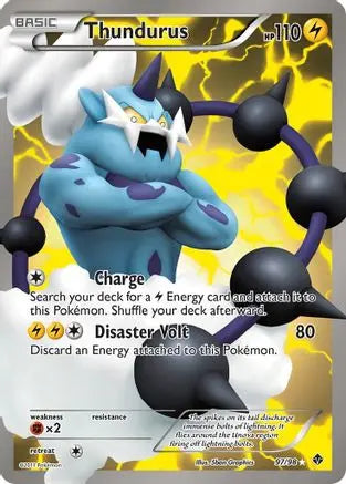 Thundurus (97/98) [Black & White: Emerging Powers] Pokémon