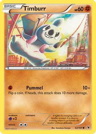 Timburr (62/101) [Black & White: Noble Victories] Pokémon