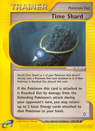 Time Shard (135/147) [Aquapolis] Pokémon