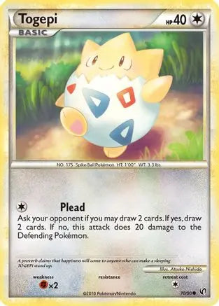 Togepi (70/90) [HeartGold & SoulSilver: Undaunted] Pokémon