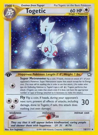 Togetic (16/111) Holo Swirl [Neo Genesis Unlimited] Pokémon