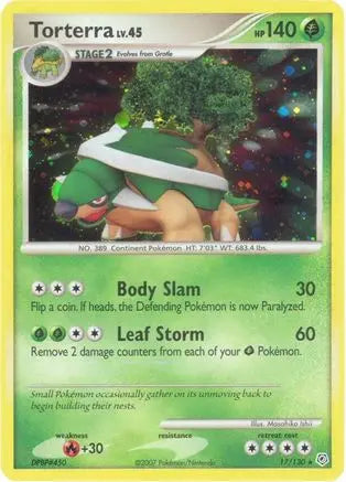 Torterra (17/130) [Diamond & Pearl: Base Set] Pokémon