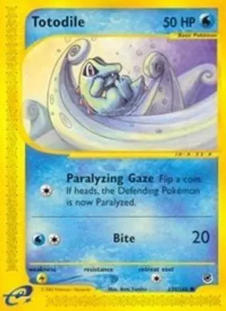 Totodile (135/165) [Expedition: Base Set] Pokémon