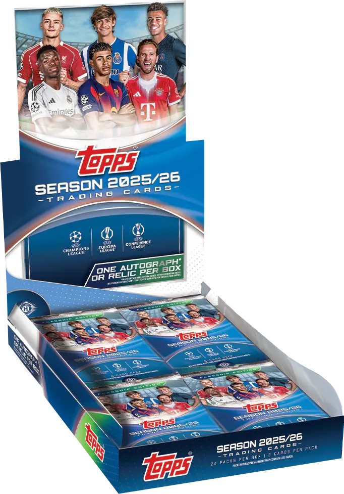 2025-26 Topps UEFA Club Competitions - Hobby Box Doe's Cards