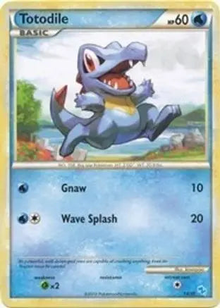 Totodile (1/30) [HeartGold & SoulSilver: Trainer Kit - Gyarados & Raichu] Pokémon