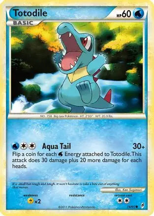 Totodile (74/95) [HeartGold & SoulSilver: Call of Legends] Pokémon