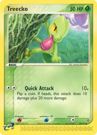 Treecko (80/97) [EX: Dragon] Pokémon