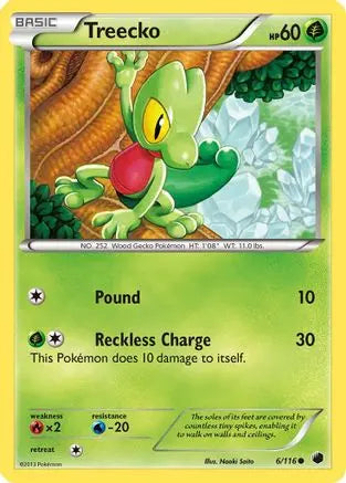 Treecko (6/116) [Black & White: Plasma Freeze] Pokémon