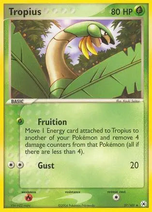 Tropius (27/101) [EX: Hidden Legends] Pokémon