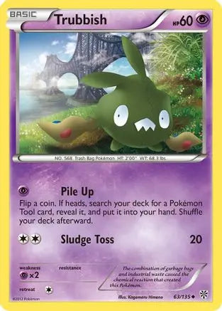 Trubbish (63/135) [Black & White: Plasma Storm] Pokémon