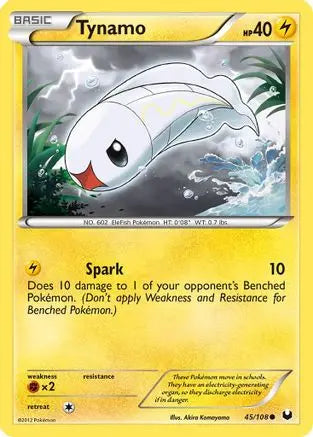 Tynamo (45/108) [Black & White: Dark Explorers] Pokémon
