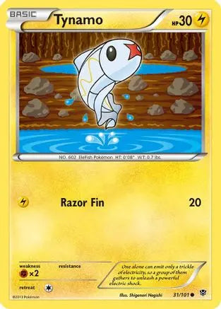 Tynamo (31/101) [Black & White: Plasma Blast] Pokémon