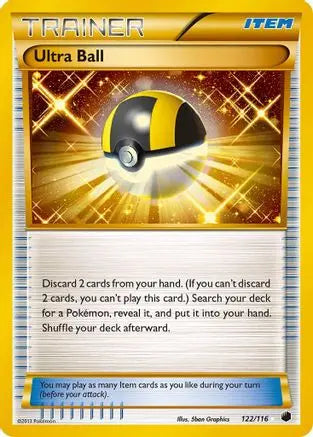 Ultra Ball (122/116) [Black & White: Plasma Freeze] Pokémon