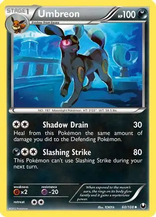 Umbreon (60/108) [Black & White: Dark Explorers] Pokémon