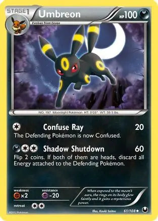 Umbreon (61/108) [Black & White: Dark Explorers] Pokémon