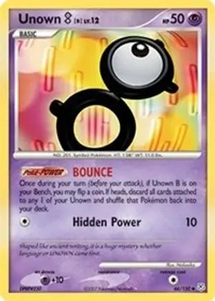 Unown B (66/130) [Diamond & Pearl: Base Set] Pokémon