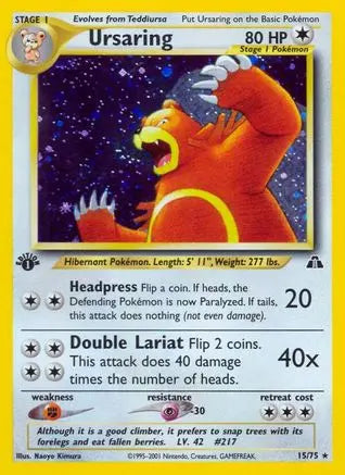 Ursaring (15/75) [Neo Discovery Unlimited] Pokémon